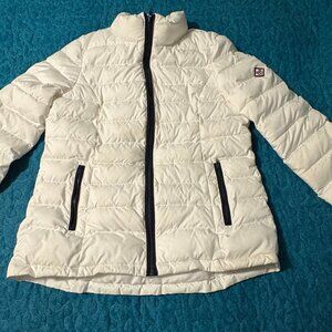 Tommy Hilfiger White Puffer Jacket Women's Size L